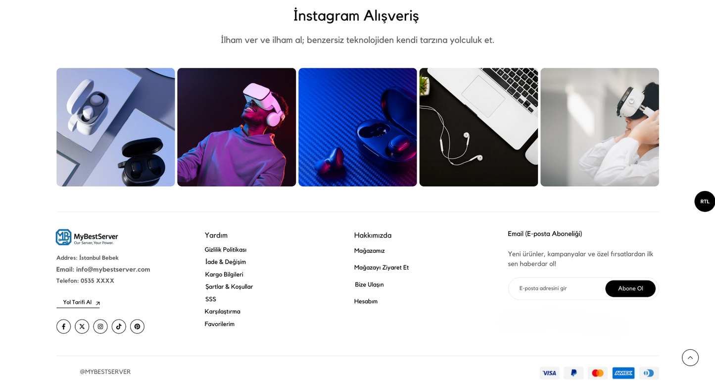 Electronic Accessories Theme