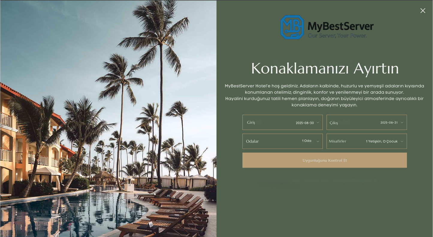 Hotel Booking Theme