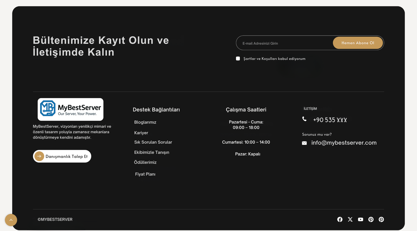 İç Tasarım (Mimar) Teması
