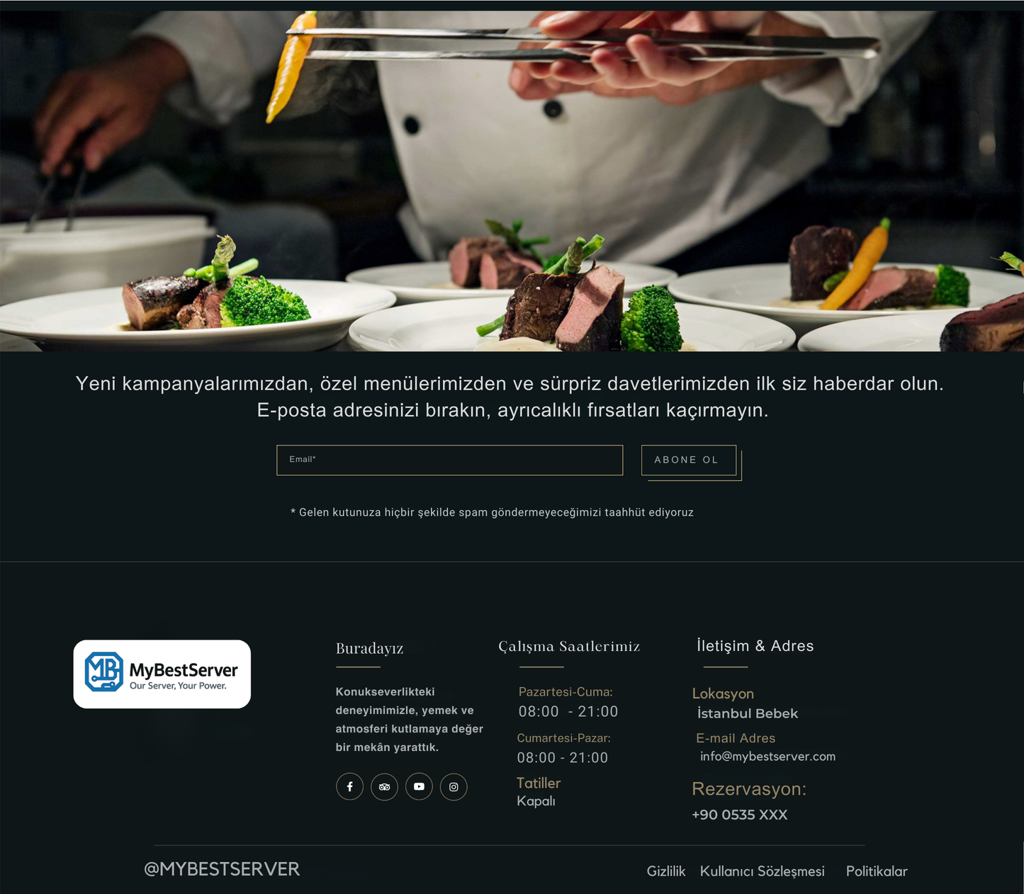 Restaurant Theme