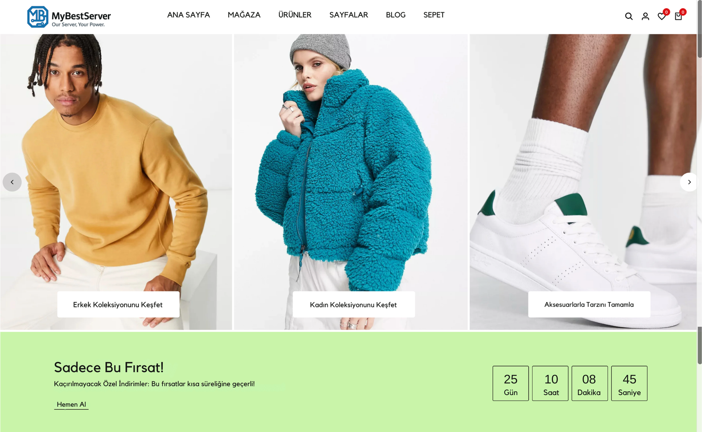 Classic E-Commerce Theme