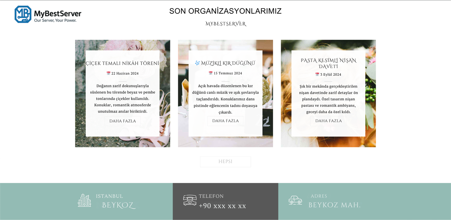 Organizasyon Şirket Teması