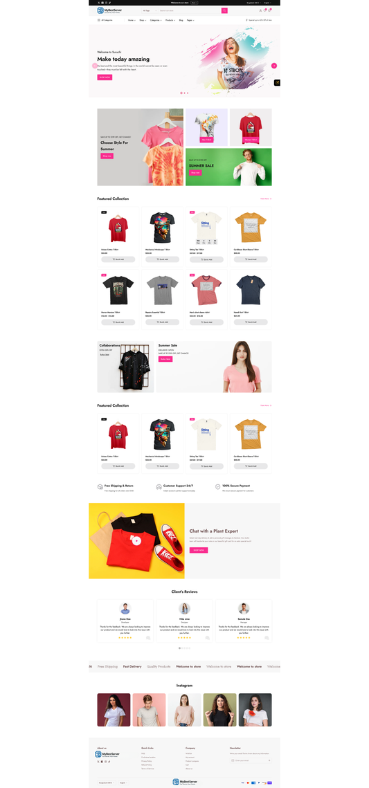 T-shirt Satış Teması