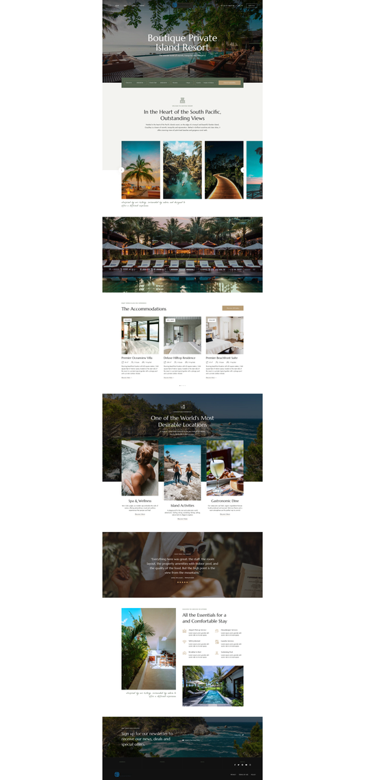 Hotel Booking Teması