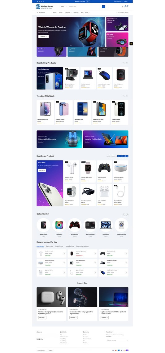 Elektronik & Teknoloji Mağazası