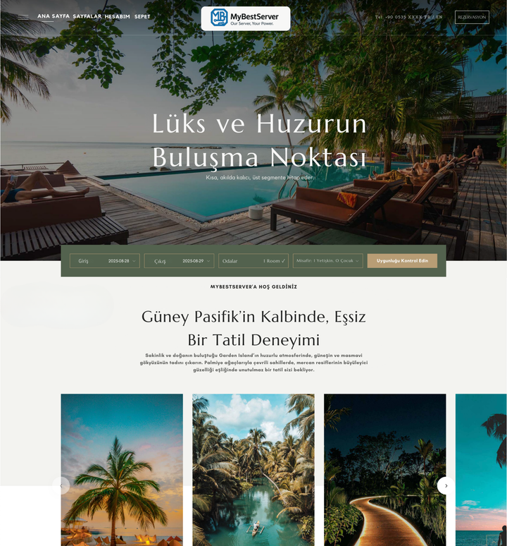 Hotel Booking Theme