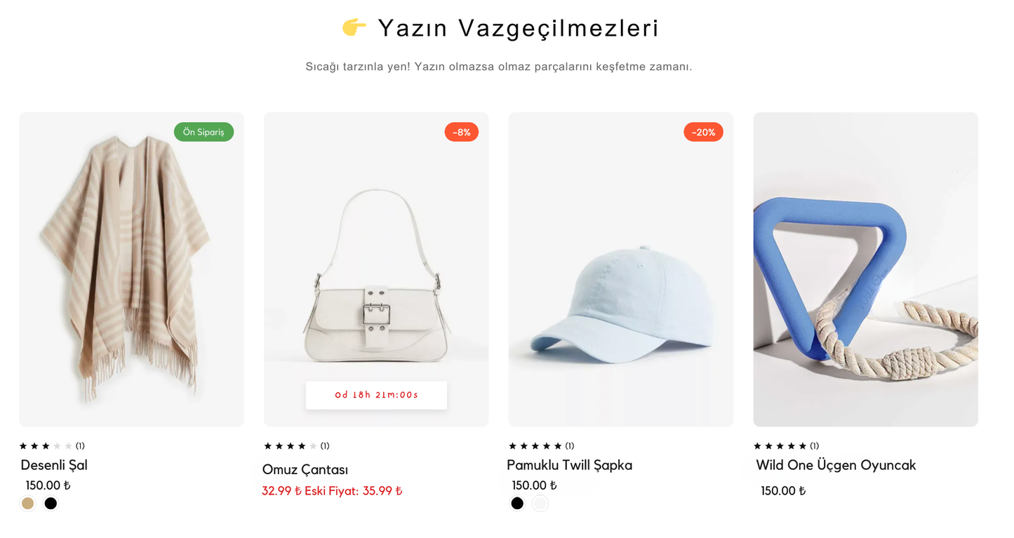 Classic E-Commerce Theme